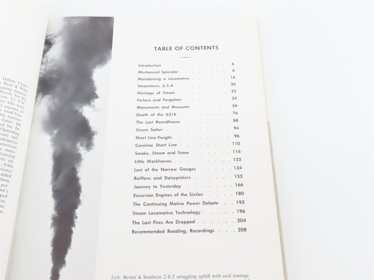 The Twilight of Steam Locomotives by Ron Ziel ©1963 HC Book