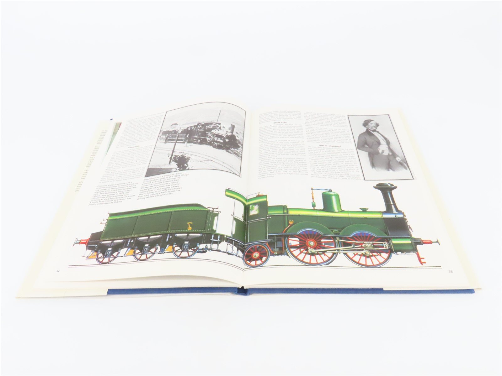 The Golden Years Of Trains 1830-1920 by Harry Weaver ©1977 HC Book