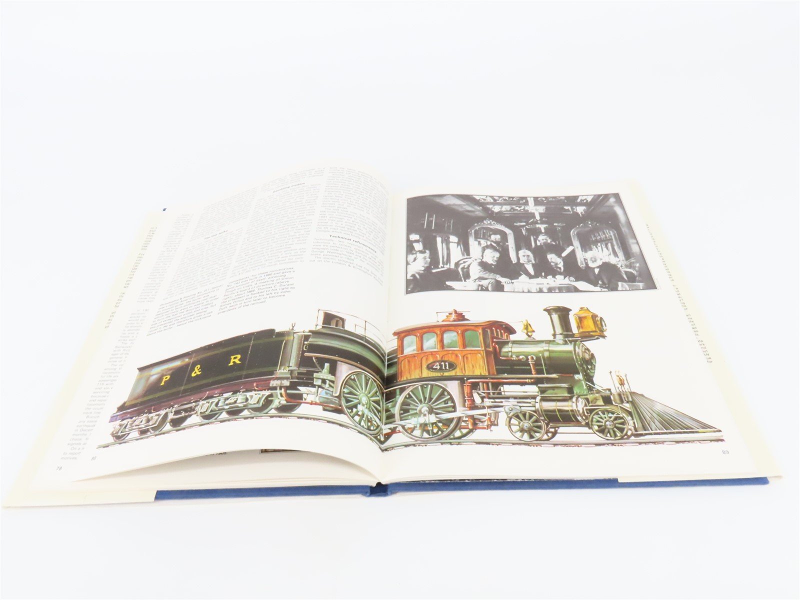 The Golden Years Of Trains 1830-1920 by Harry Weaver ©1977 HC Book