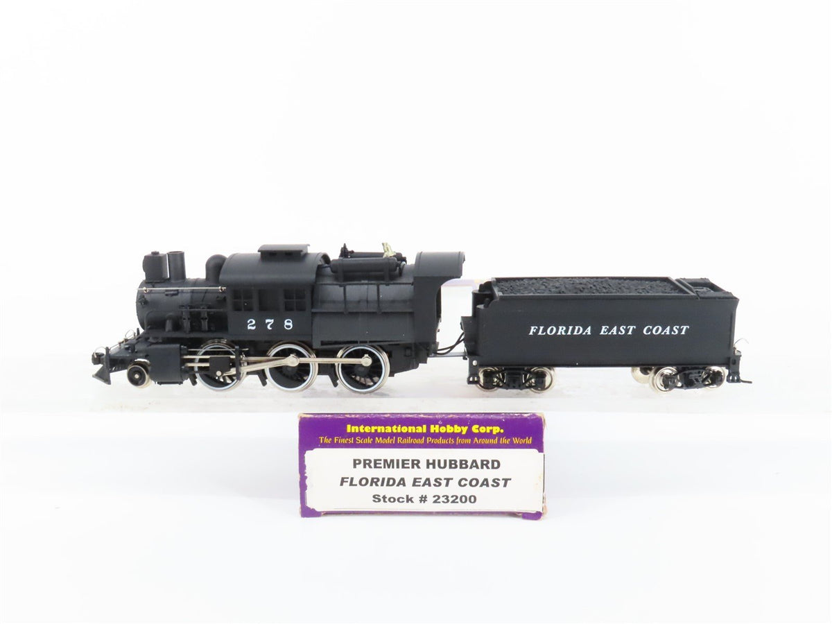 HO IHC/MEHANO Premier 23200 FEC Florida East Coast 2-6-0 Camelback Steam #278