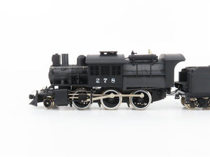 HO IHC/MEHANO Premier 23200 FEC Florida East Coast 2-6-0 Camelback Steam #278