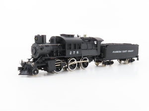 HO IHC/MEHANO Premier 23200 FEC Florida East Coast 2-6-0 Camelback Steam #278