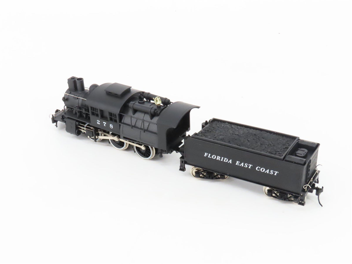 HO IHC/MEHANO Premier 23200 FEC Florida East Coast 2-6-0 Camelback Steam #278