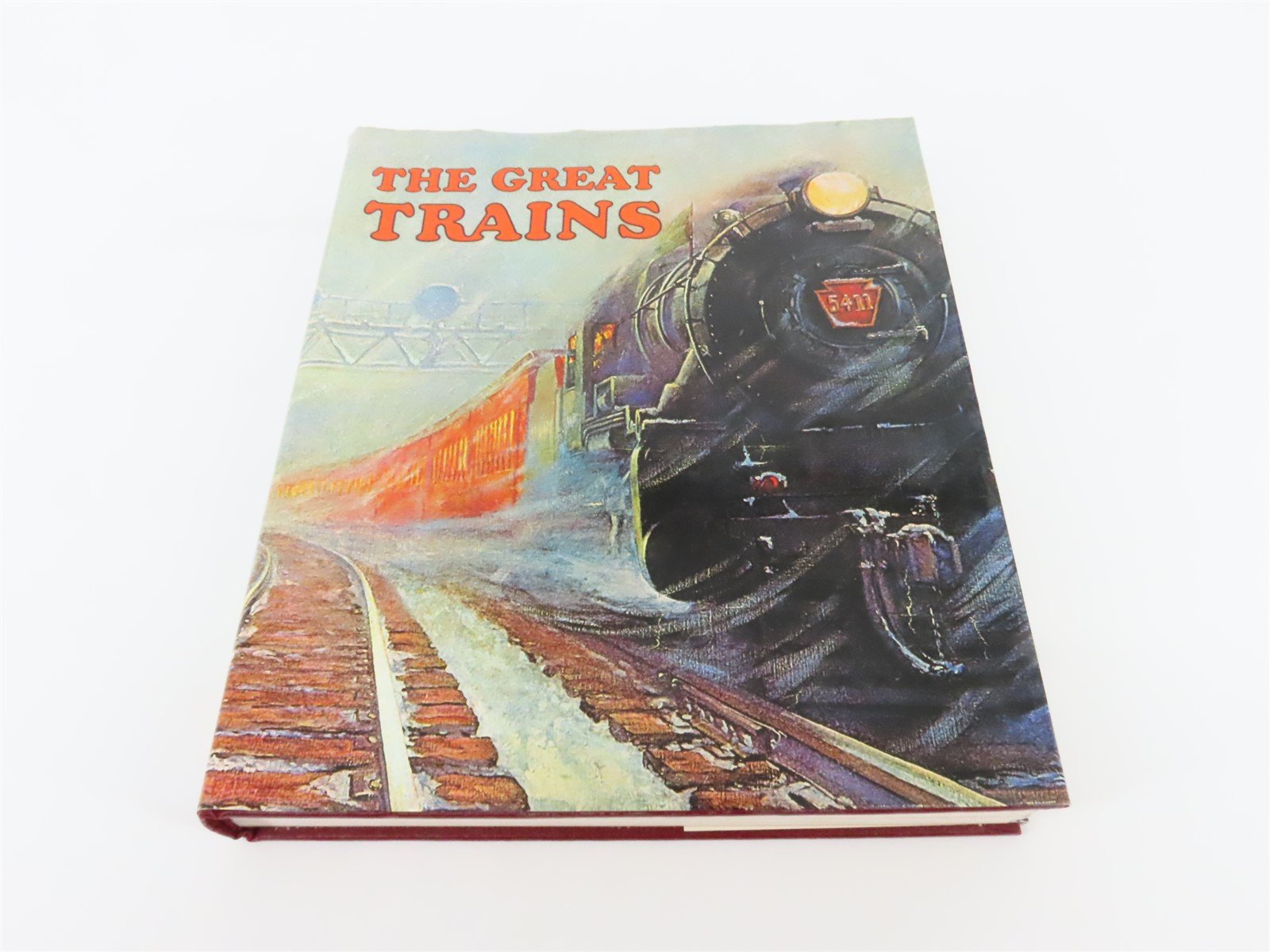 The Great Trains by Edita Lausanne ©1973 HC Book