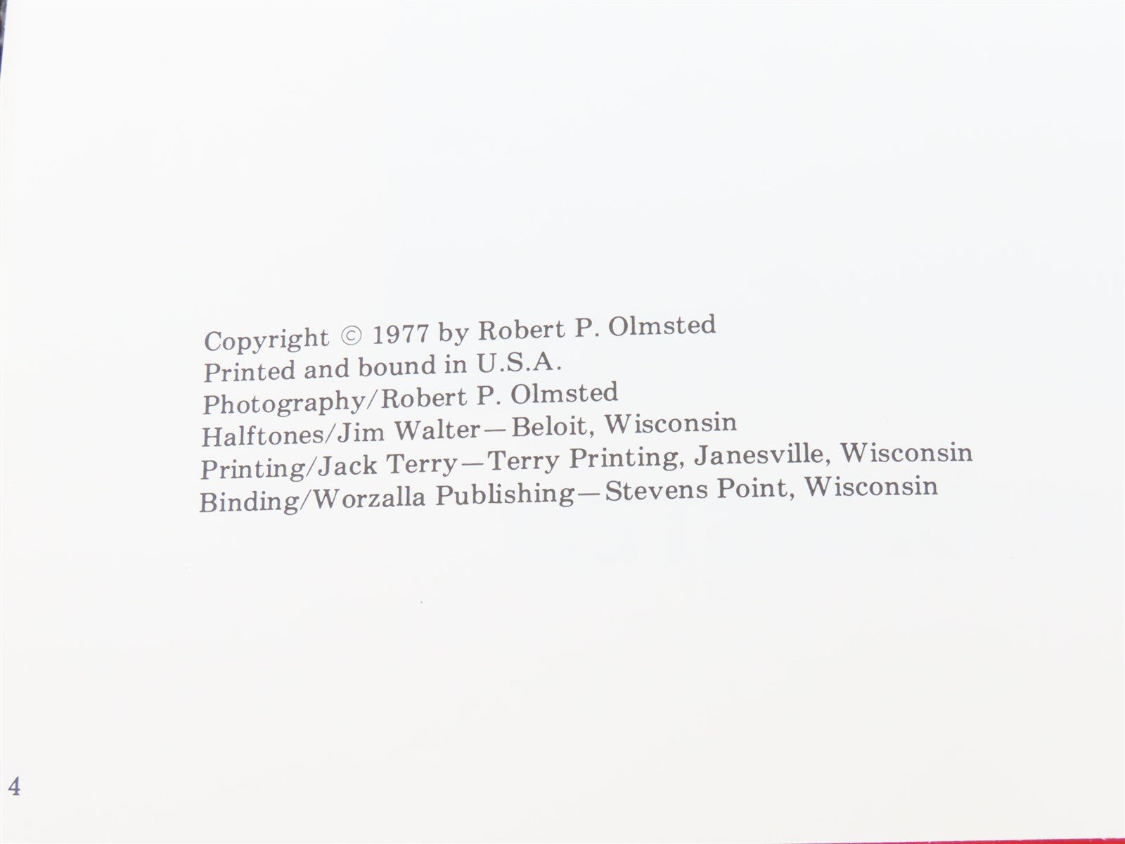 Locomotives, Limited & Locals by Robert P. Olmsted ©1977 HC Book