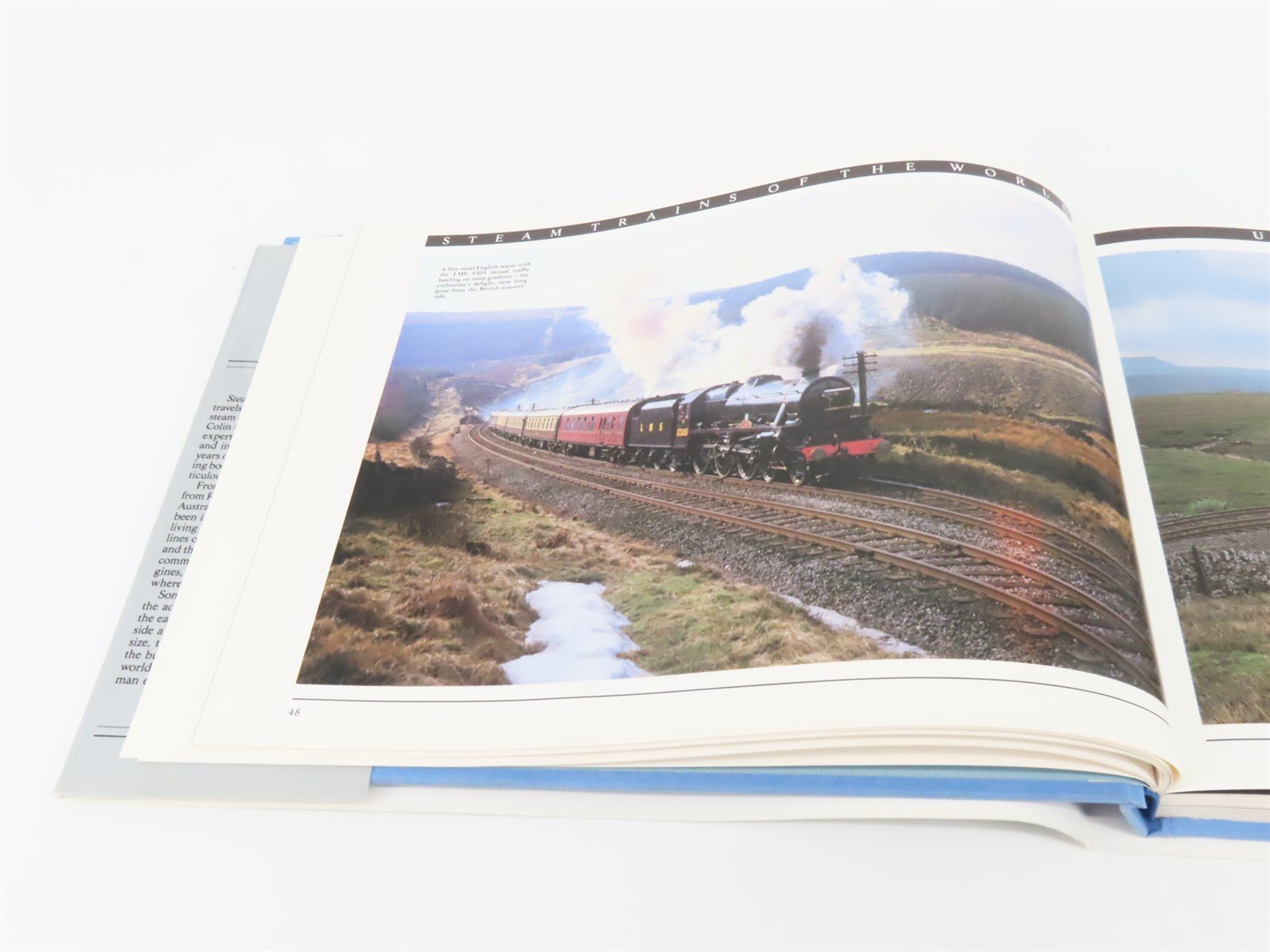 Steam • Trains Of The World by Colin Garratt ©1987 HC Book