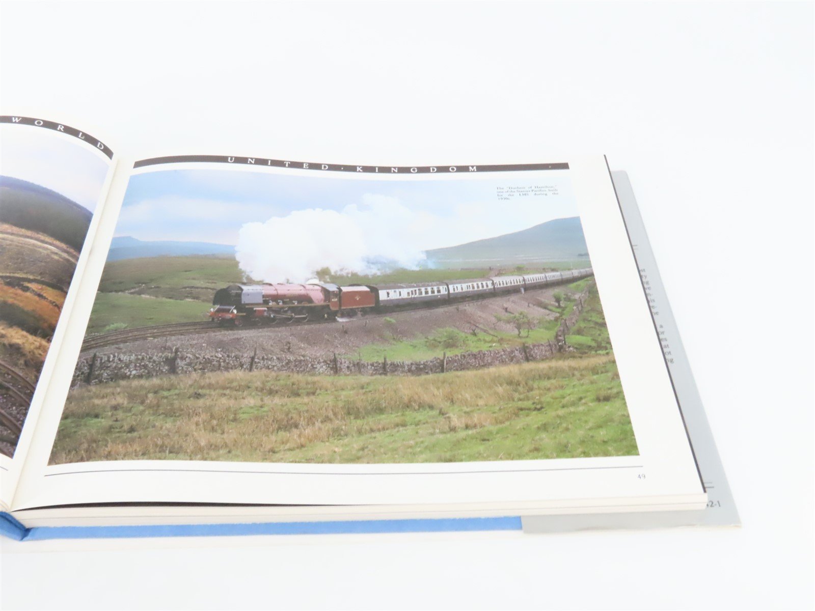 Steam • Trains Of The World by Colin Garratt ©1987 HC Book