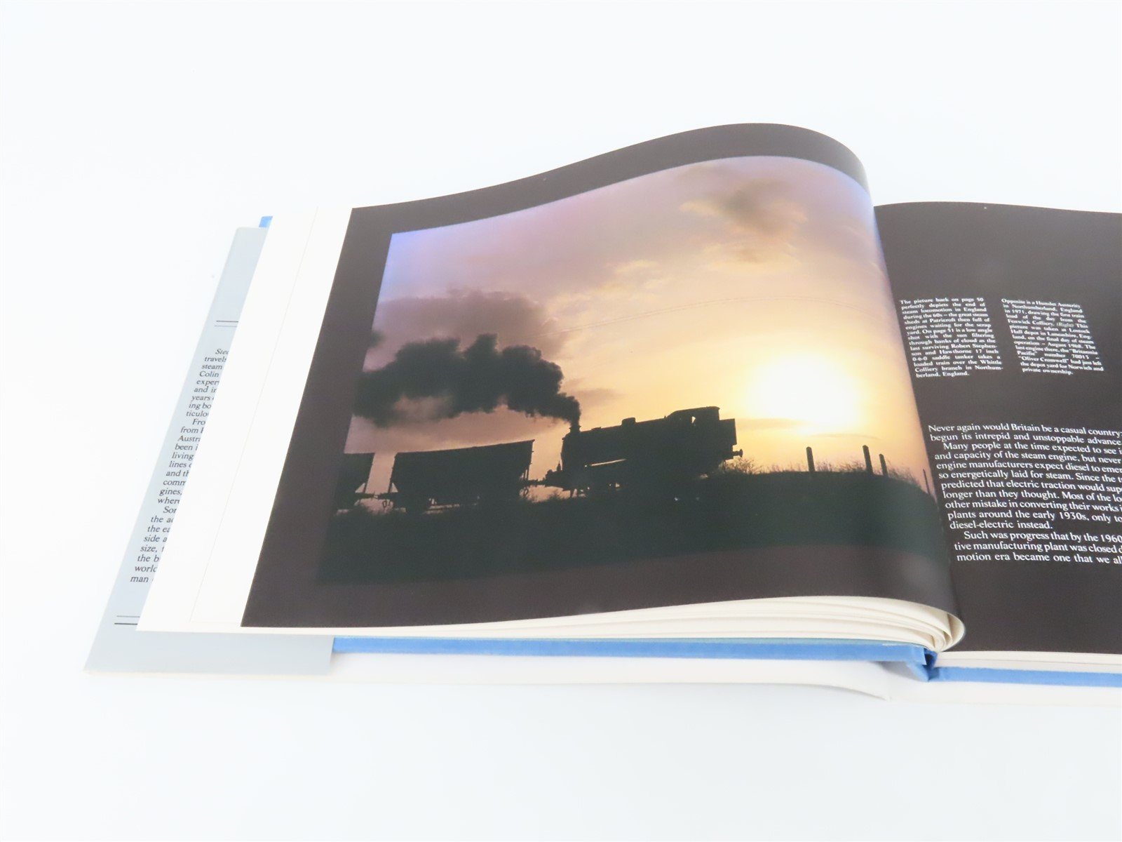 Steam • Trains Of The World by Colin Garratt ©1987 HC Book