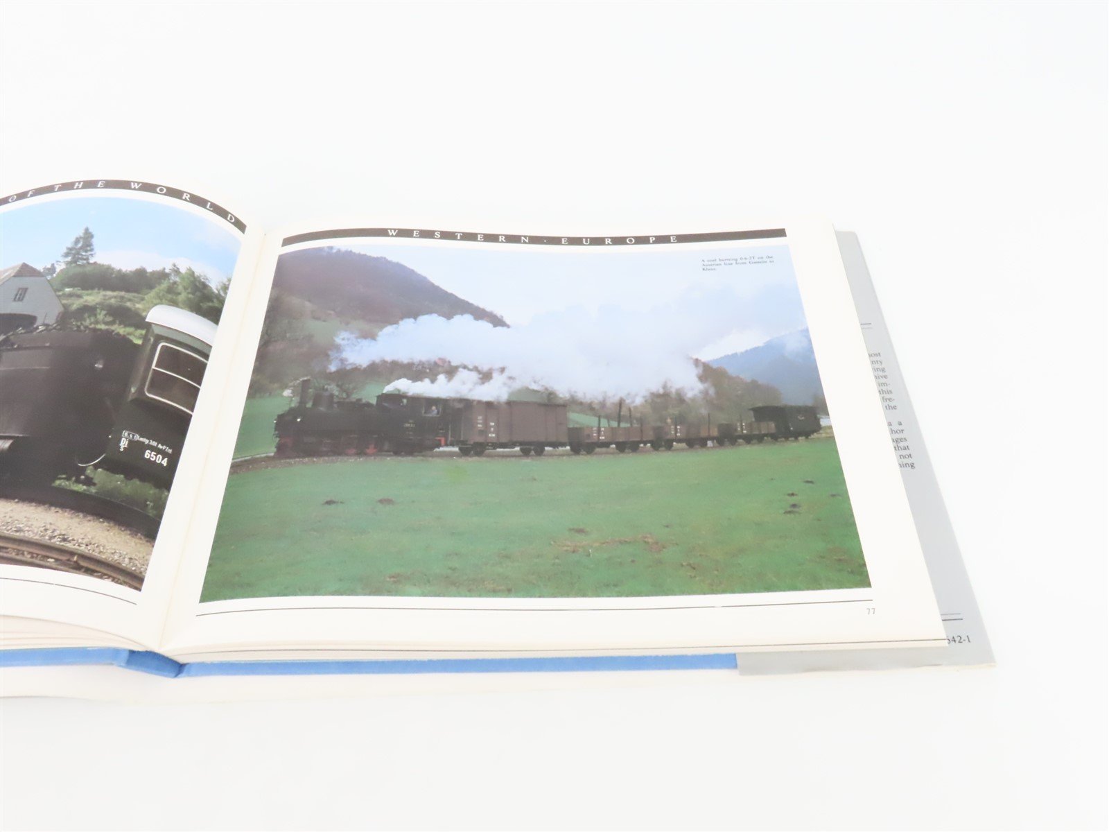 Steam • Trains Of The World by Colin Garratt ©1987 HC Book