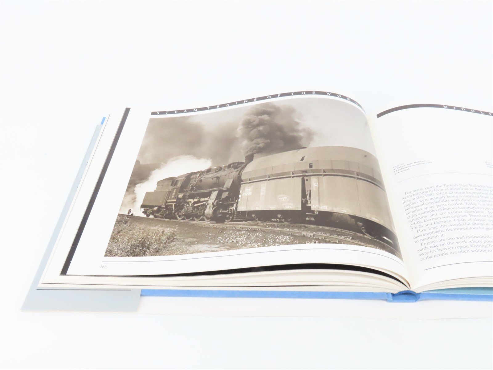 Steam • Trains Of The World by Colin Garratt ©1987 HC Book