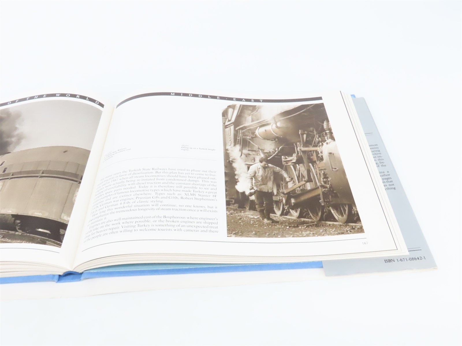 Steam • Trains Of The World by Colin Garratt ©1987 HC Book