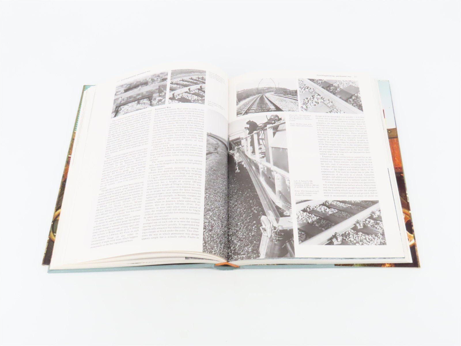 Encyclopedia Of Railroads by O.S. Nock, General Editor ©1977 HC Book