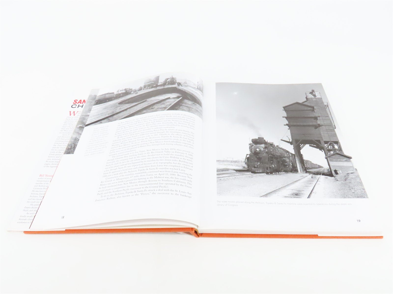 Great Passenger Trains: Santa Fe Chiefs by Bill Yenne ©2005 HC Book