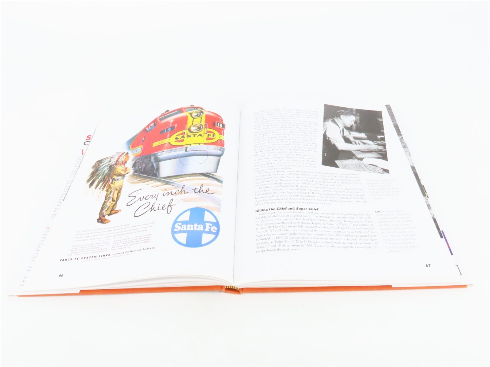 Great Passenger Trains: Santa Fe Chiefs by Bill Yenne ©2005 HC Book