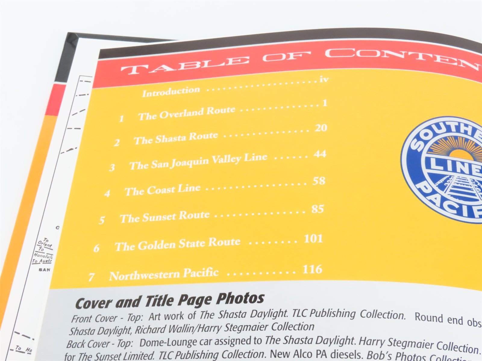 Southern Pacific Passenger Train Consists and Cars 1955-1958 by Stegmaier ©2001