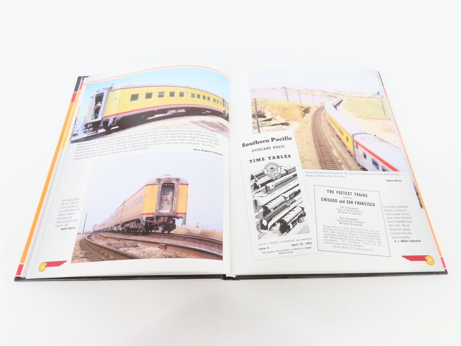 Southern Pacific Passenger Train Consists and Cars 1955-1958 by Stegmaier ©2001