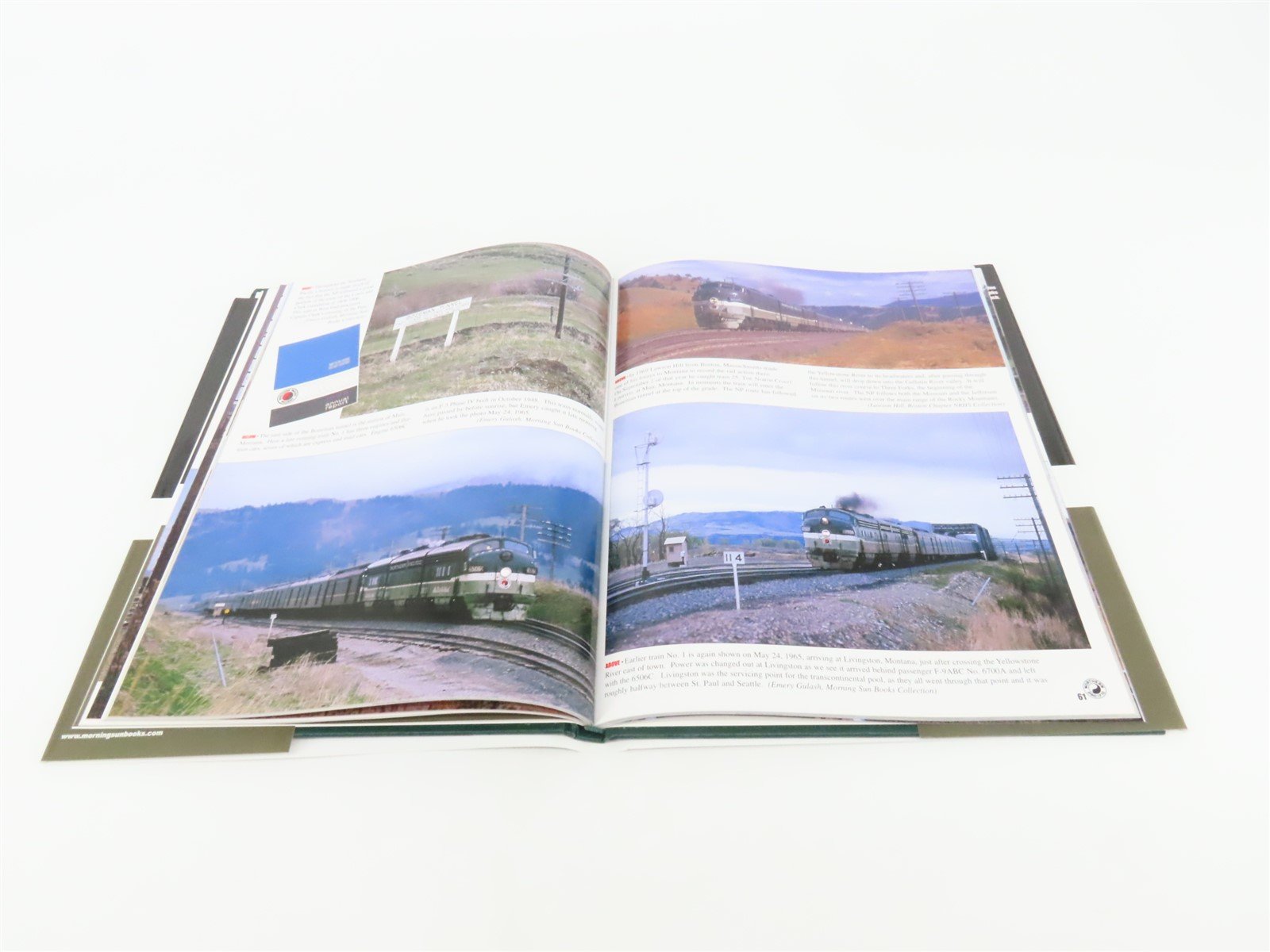 Morning Sun Northern Pacific In Color Vol. 2 1960-1970 by Nighswonger ©2008 Book