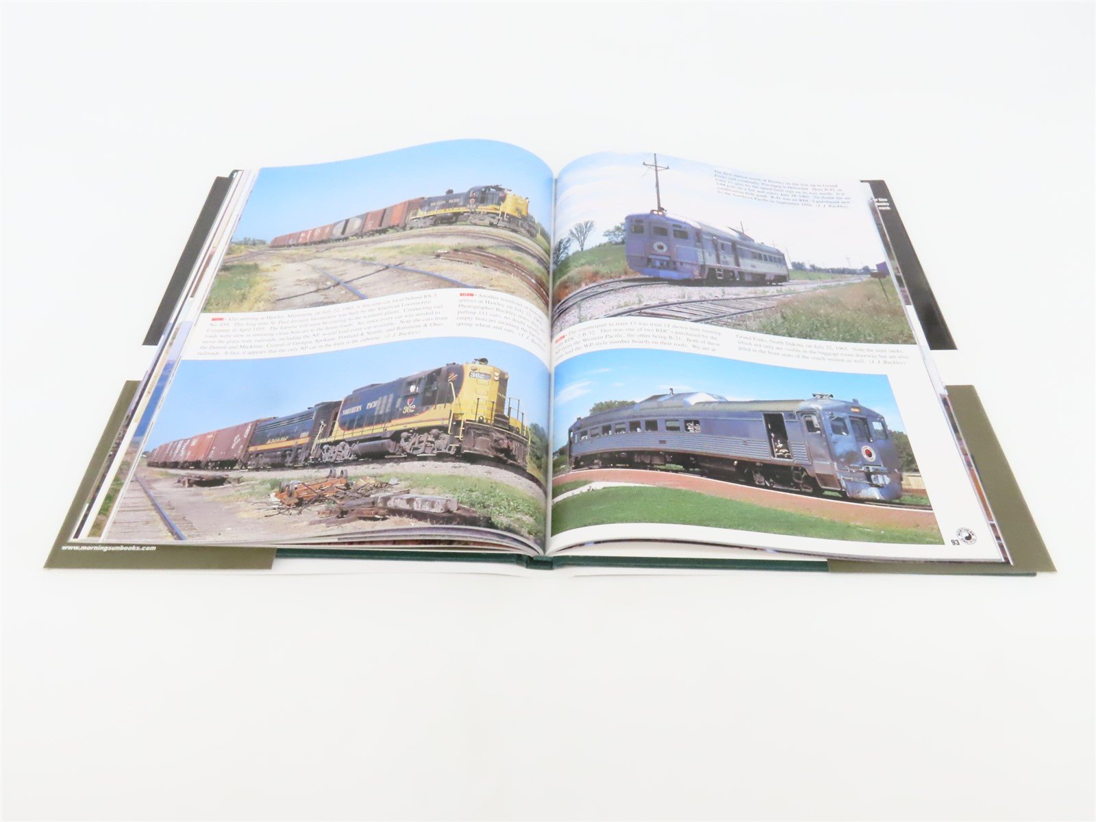 Morning Sun Northern Pacific In Color Vol. 2 1960-1970 by Nighswonger ©2008 Book