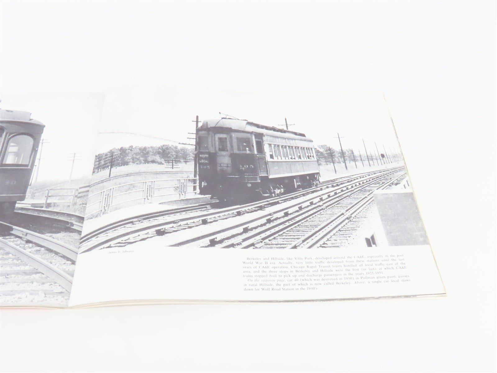 Aurora 'N' Elgin Chicago Aurora & Elgin by James D. Johnson ©1965 SC Book