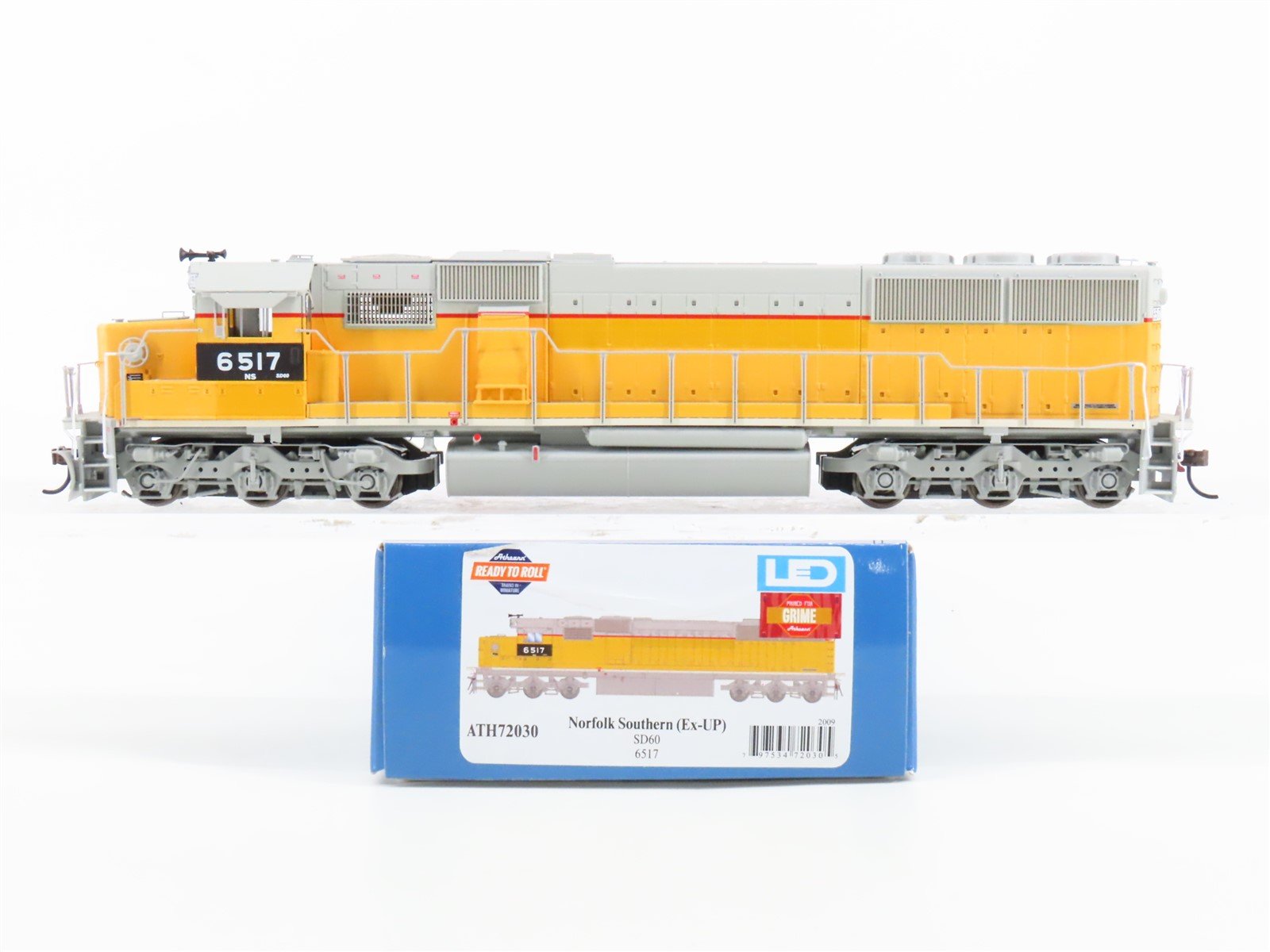 HO Scale Athearn ATH72030 NS Norfolk Southern Ex-UP SD60 Diesel Loco #6517