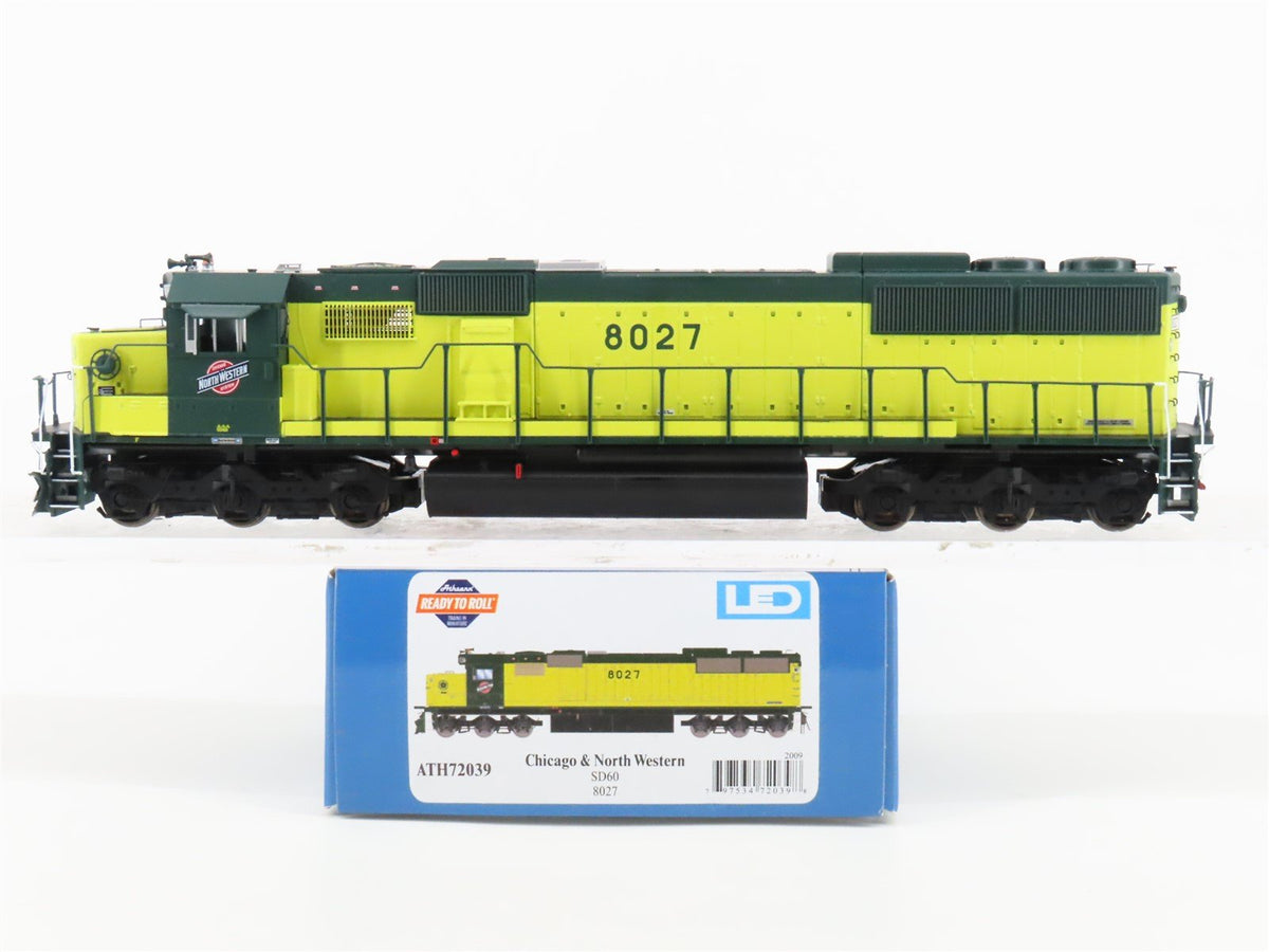 HO Scale Athearn RTR ATH72039 CNW Chicago &amp; Northwestern SD60 Diesel Loco #8027