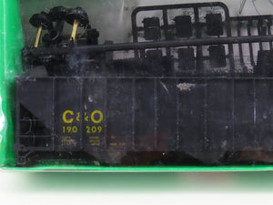 Lot of 4 HO Scale Bowser C&O Chesapeake & Ohio 3-Bay Open Hopper Car Kits SEALED