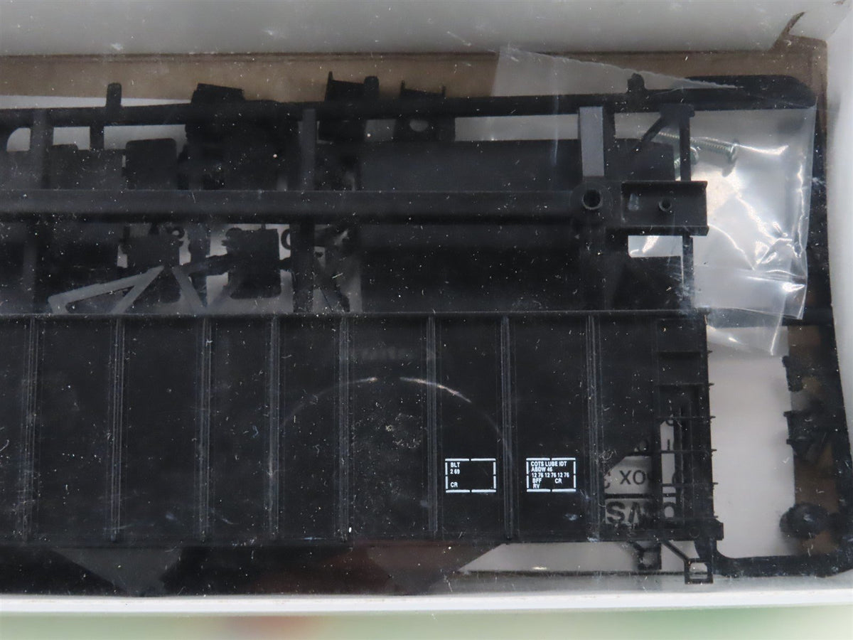 Lot of 4 HO Scale Bowser C&amp;O Chesapeake &amp; Ohio 3-Bay Open Hopper Car Kits SEALED