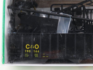 Lot of 4 HO Scale Bowser C&O Chesapeake & Ohio 3-Bay Open Hopper Car Kits SEALED