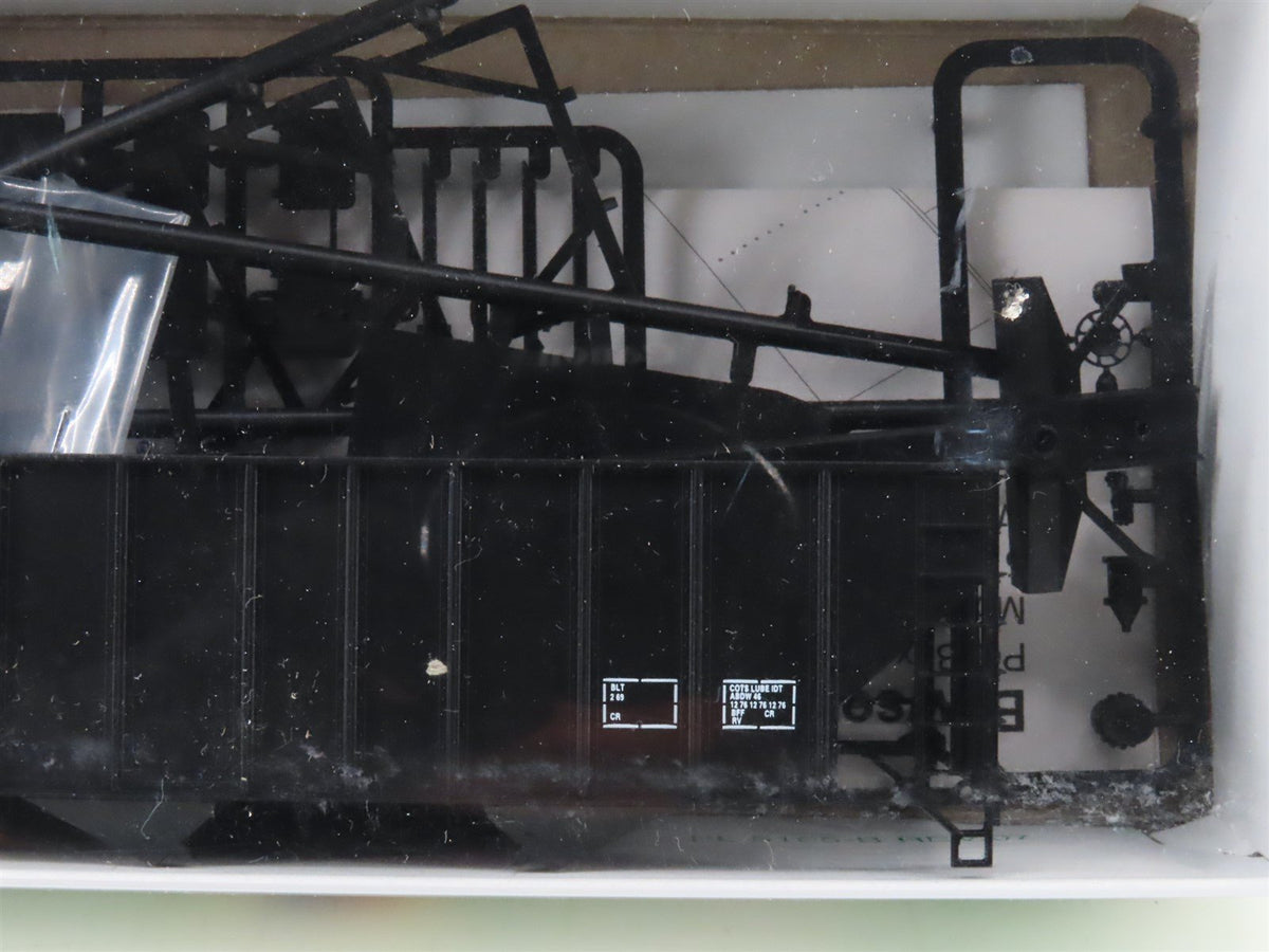 Lot of 4 HO Scale Bowser C&amp;O Chesapeake &amp; Ohio 3-Bay Open Hopper Car Kits SEALED