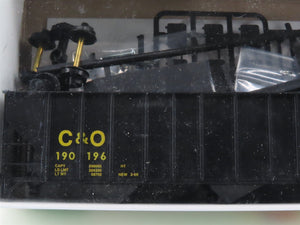 Lot of 4 HO Scale Bowser C&O Chesapeake & Ohio 3-Bay Open Hopper Car Kits SEALED
