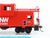 HO Scale Athearn Bev-Bel 1251-4 NW Norfolk & Western 29' Caboose #518592