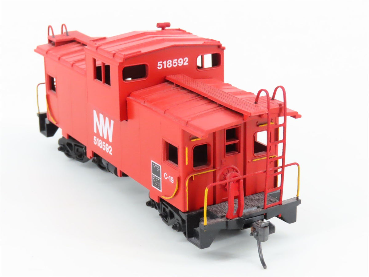HO Scale Athearn Bev-Bel 1251-4 NW Norfolk &amp; Western 29&#39; Caboose #518592