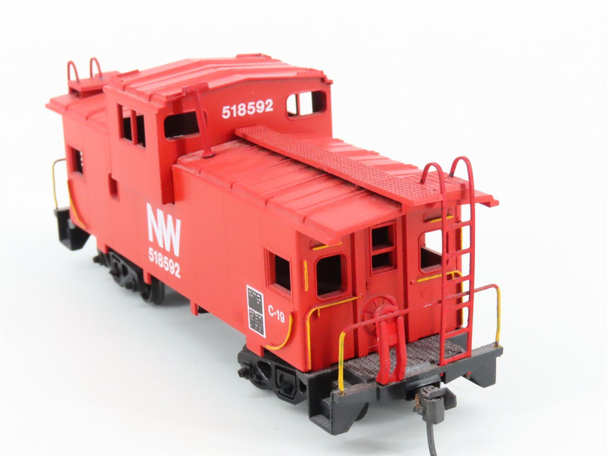 HO Scale Athearn Bev-Bel 1251-4 NW Norfolk &amp; Western 29&#39; Caboose #518592