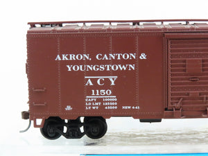 HO Athearn Bev-Bel 2396-1 ACY Akron, Canton, & Youngstown 40' Box Car #1150