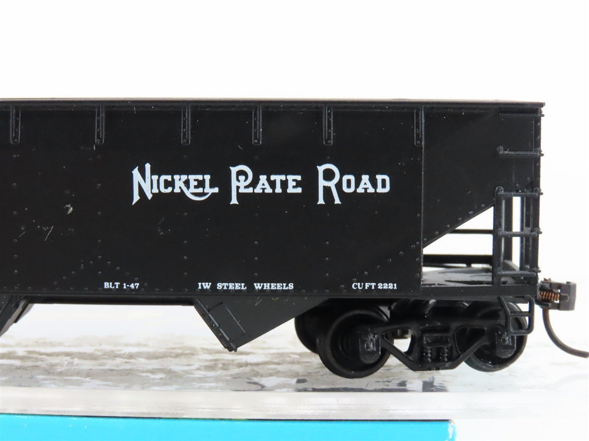 HO Scale Athearn Bev-Bel 952-5 NKP Nickel Plate Road 2-Bay Hopper #63792