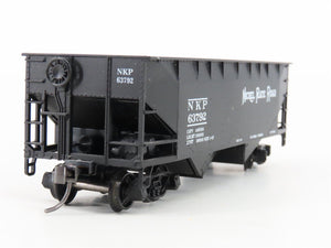 HO Scale Athearn Bev-Bel 952-5 NKP Nickel Plate Road 2-Bay Hopper #63792