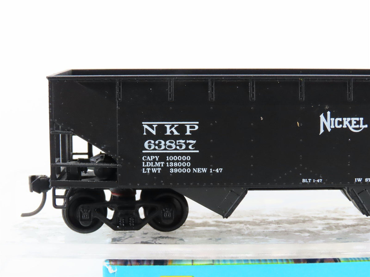 HO Scale Athearn Bev-Bel 952-7 NKP Nickel Plate Road 2-Bay Hopper #63857
