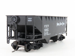 HO Scale Athearn Bev-Bel 952-7 NKP Nickel Plate Road 2-Bay Hopper #63857