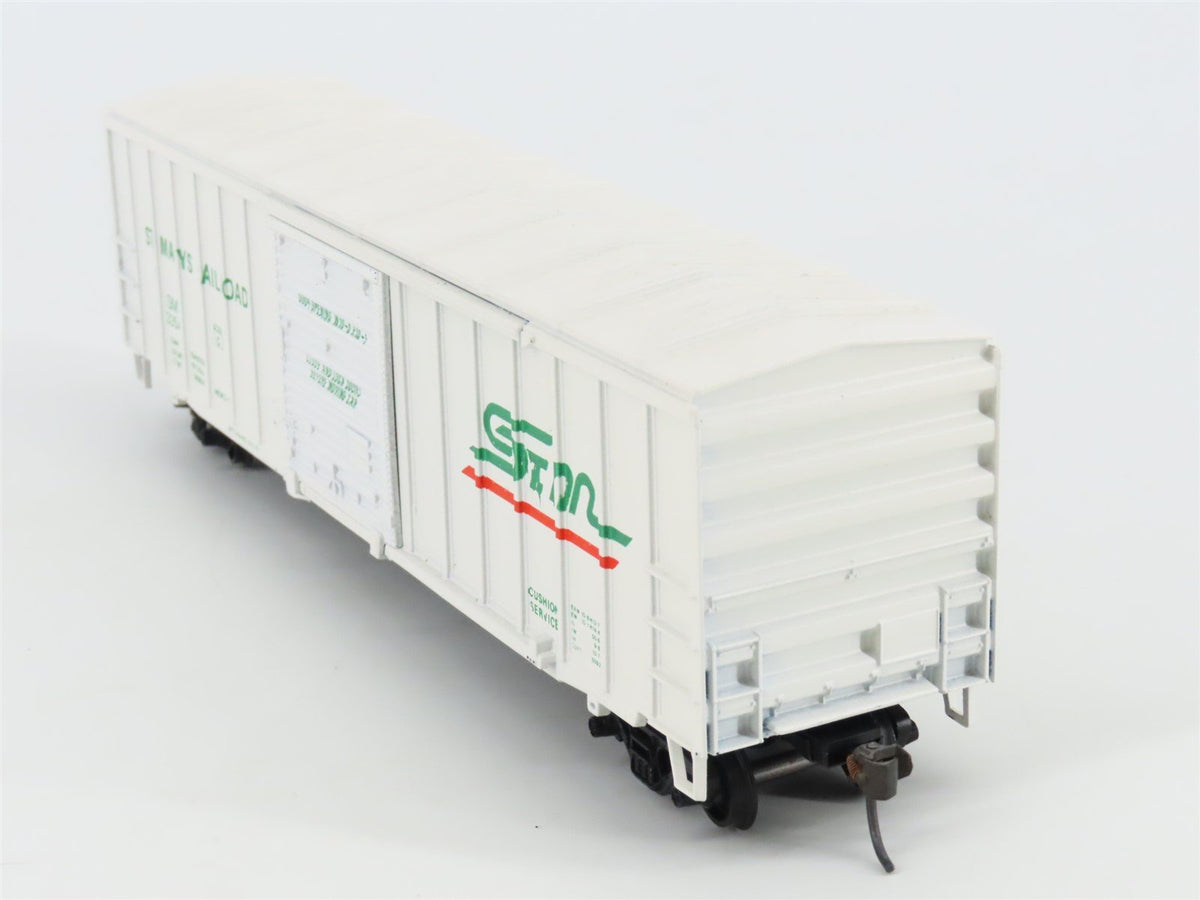 HO Scale Athearn Bev-Bel 382-1 SM St Mary&#39;s Railroad 50&#39; Box Car #3354