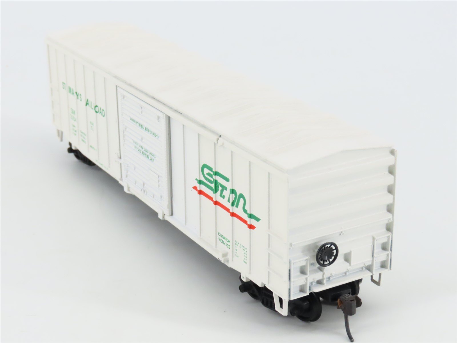 HO Scale Athearn Bev-Bel 382-1 SM St Mary's Railroad 50' Box Car #3354