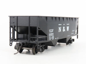 HO Scale Athearn Bev-Bel 1316 N&W Norfolk & Western 2-Bay Hopper #38293