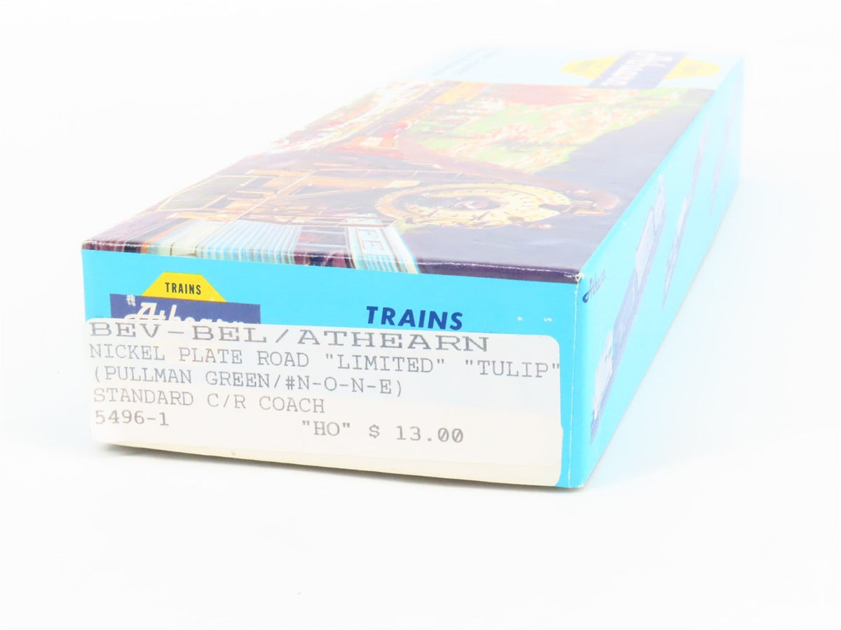 HO Scale Athearn Bev-Bel 5496-1 NKP Nickel Plate Road Coach Passenger &quot;Tulip&quot;