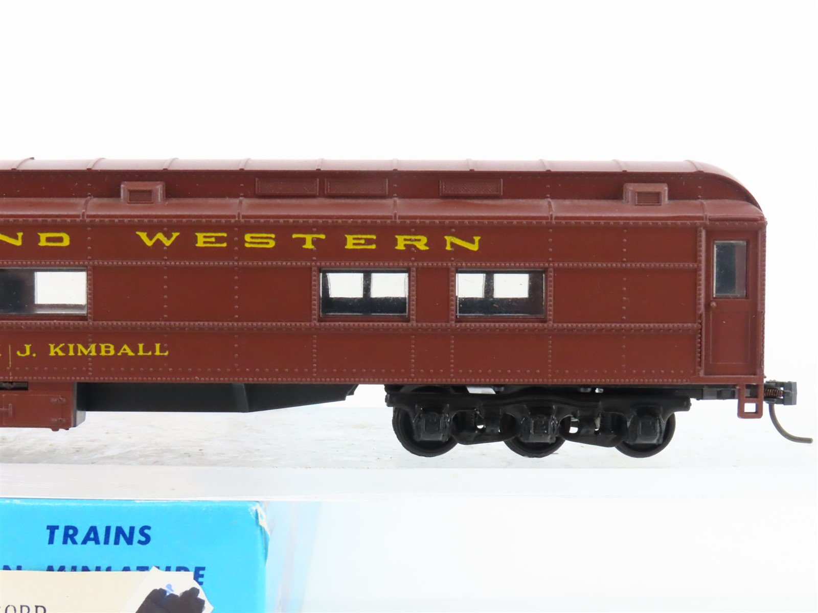 HO Scale Athearn Bev-Bel 5121 N&W Norfolk & Western Diner Passenger Car