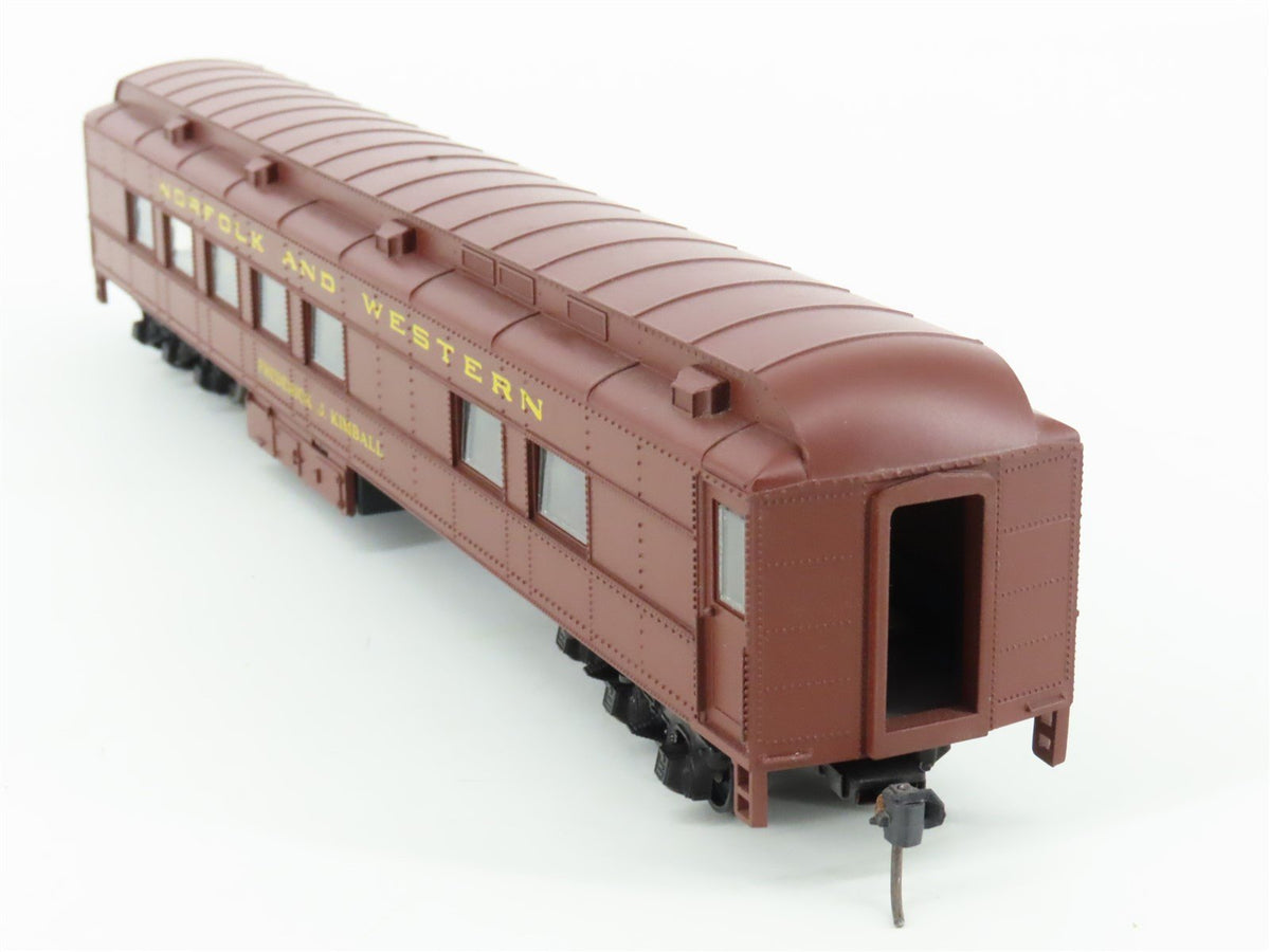 HO Scale Athearn Bev-Bel 5121 N&amp;W Norfolk &amp; Western Diner Passenger Car