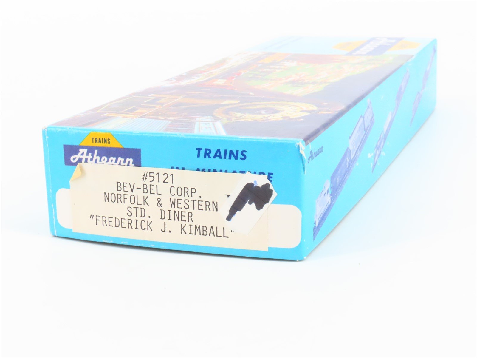 HO Scale Athearn Bev-Bel 5121 N&W Norfolk & Western Diner Passenger Car