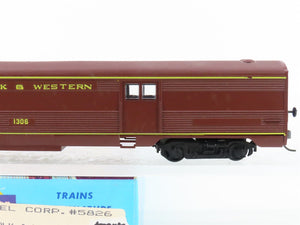 HO Scale Athearn Bev-Bel 5826 NW Norfolk & Western Baggage Passenger Car #1306