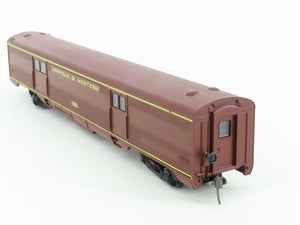 HO Scale Athearn Bev-Bel 5826 NW Norfolk & Western Baggage Passenger Car #1306