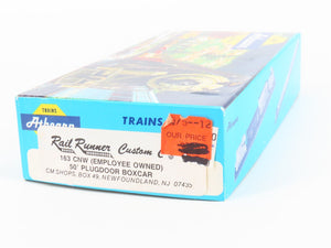 HO Scale Athearn Rail Runner 163 CNW Chicago North Western 50' Box Car #33226