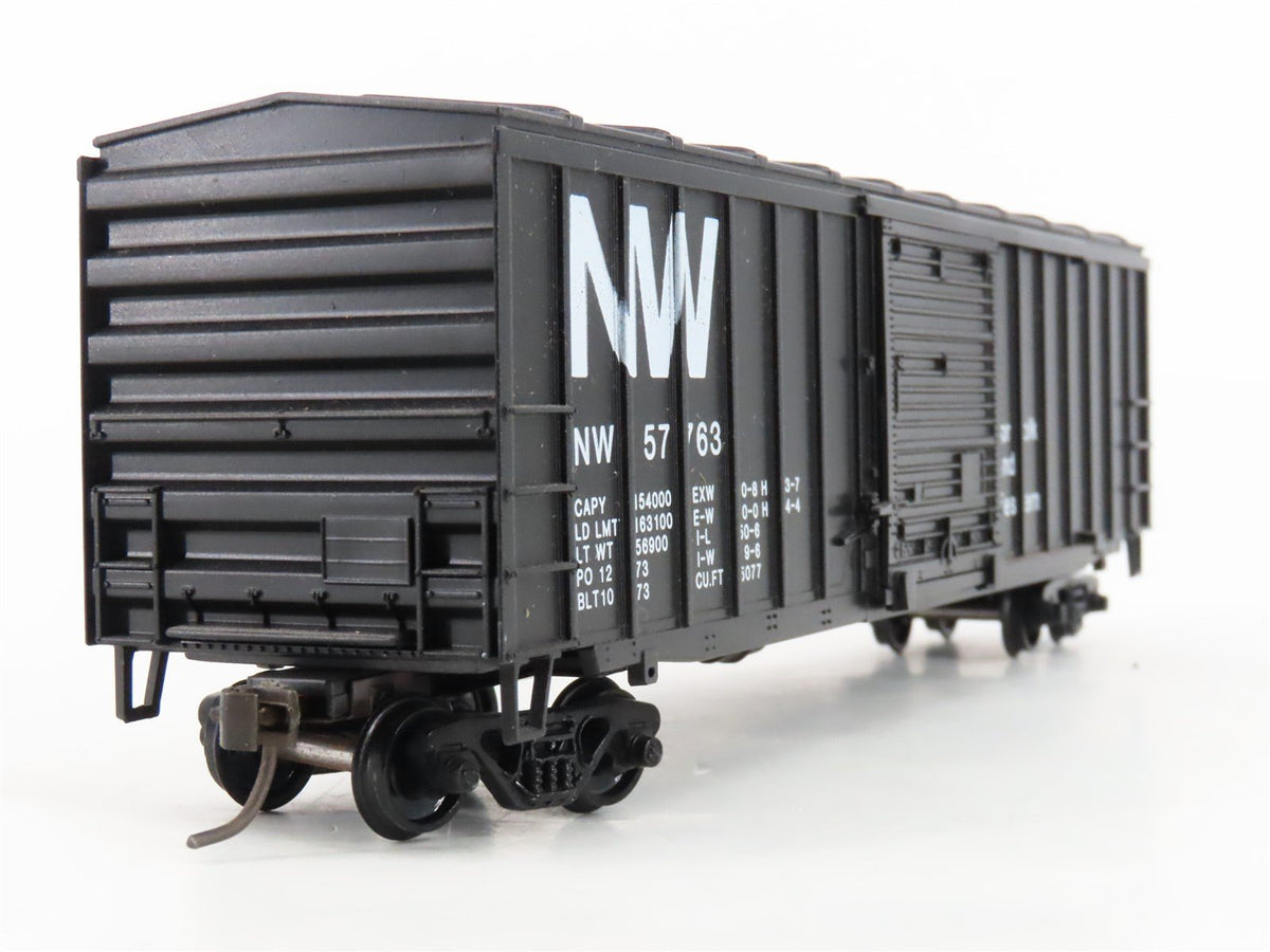 HO Scale Athearn Bev-Bel 527-3 NW Norfolk &amp; Western 50&#39; Box Car #57763