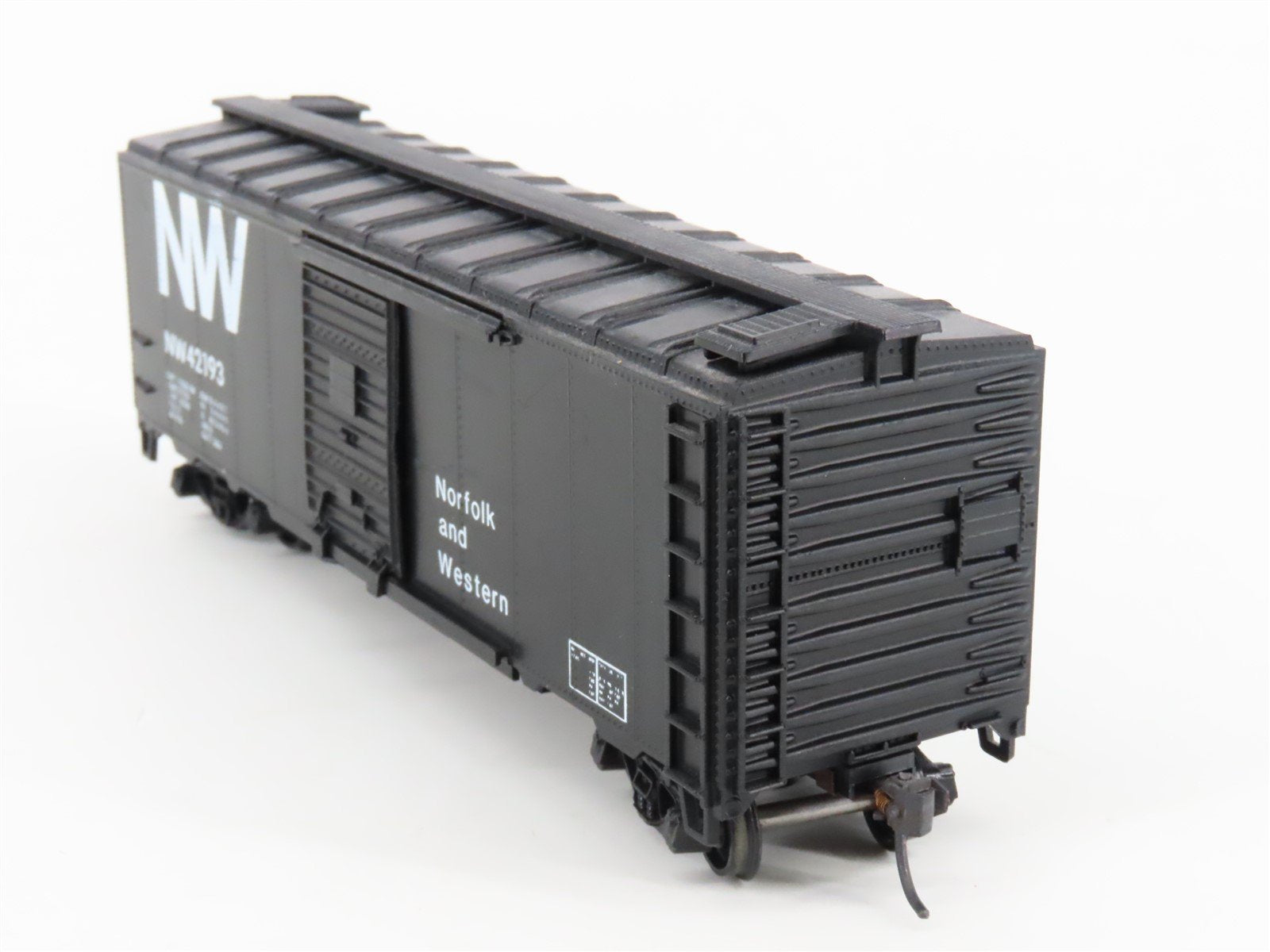 HO Scale Athearn Bev-Bel 1025-1 NW Norfolk & Western 40' Box Car #42193